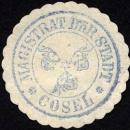 Siegelmarke Magistrat der Stadt - Cosel W0229213
