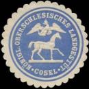 Siegelmarke Königl. Oberschlesisches Landgestüt Cosel W0328203
